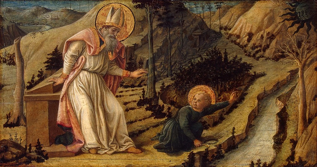 Apparizione del bambino a sant'Agostino - Hermitage